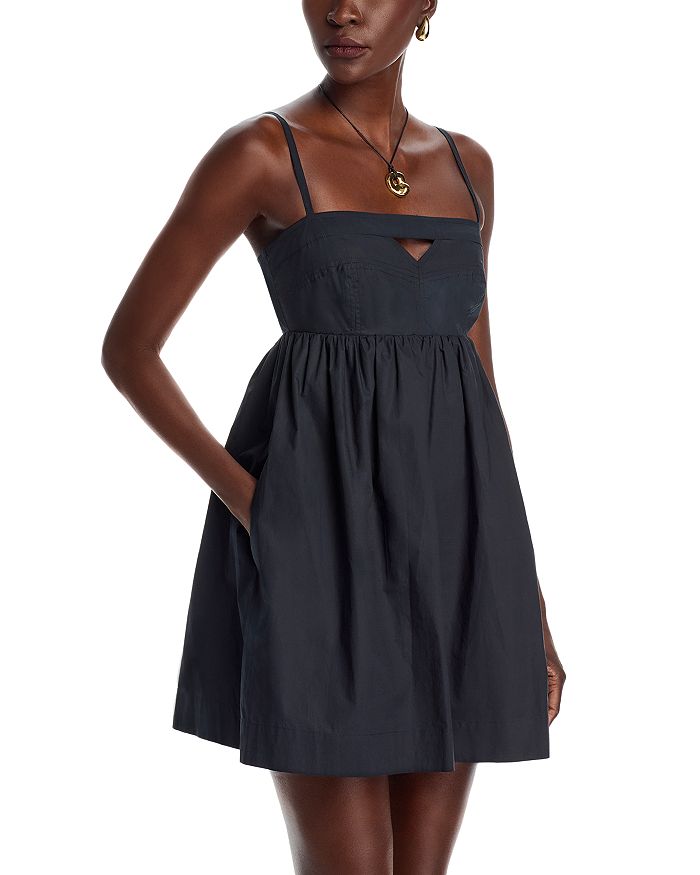 

Мини-платье Meadow из поплина STEVE MADDEN, черный