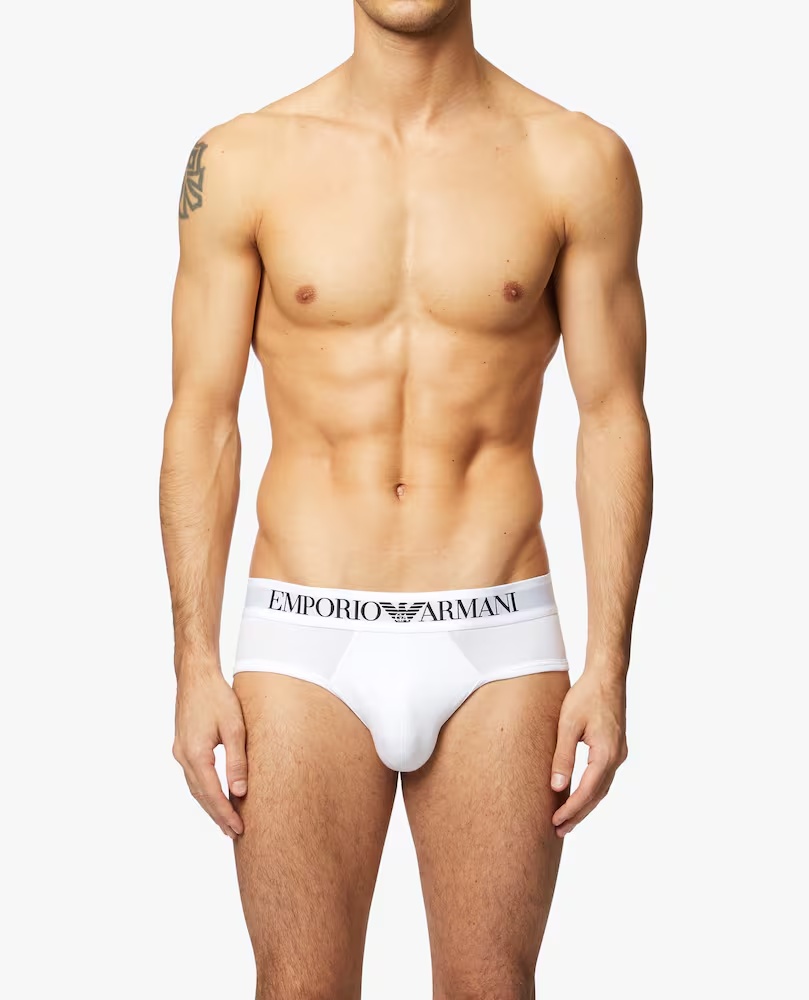 

Вяжем трусы Emporio Armani, белый