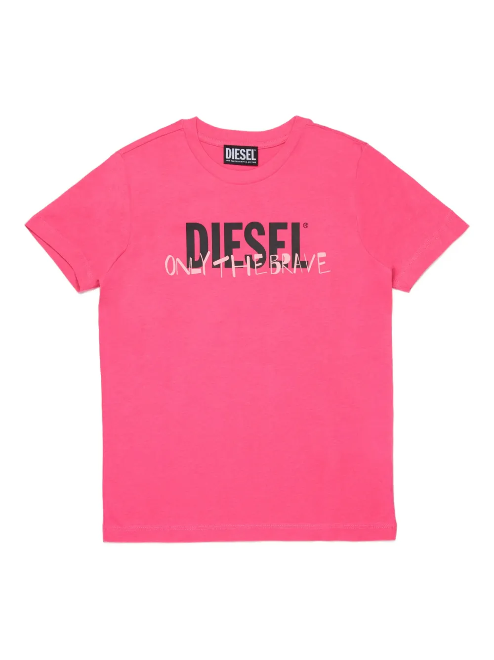 

Футболка Only The Brave Diesel Kids, розовый
