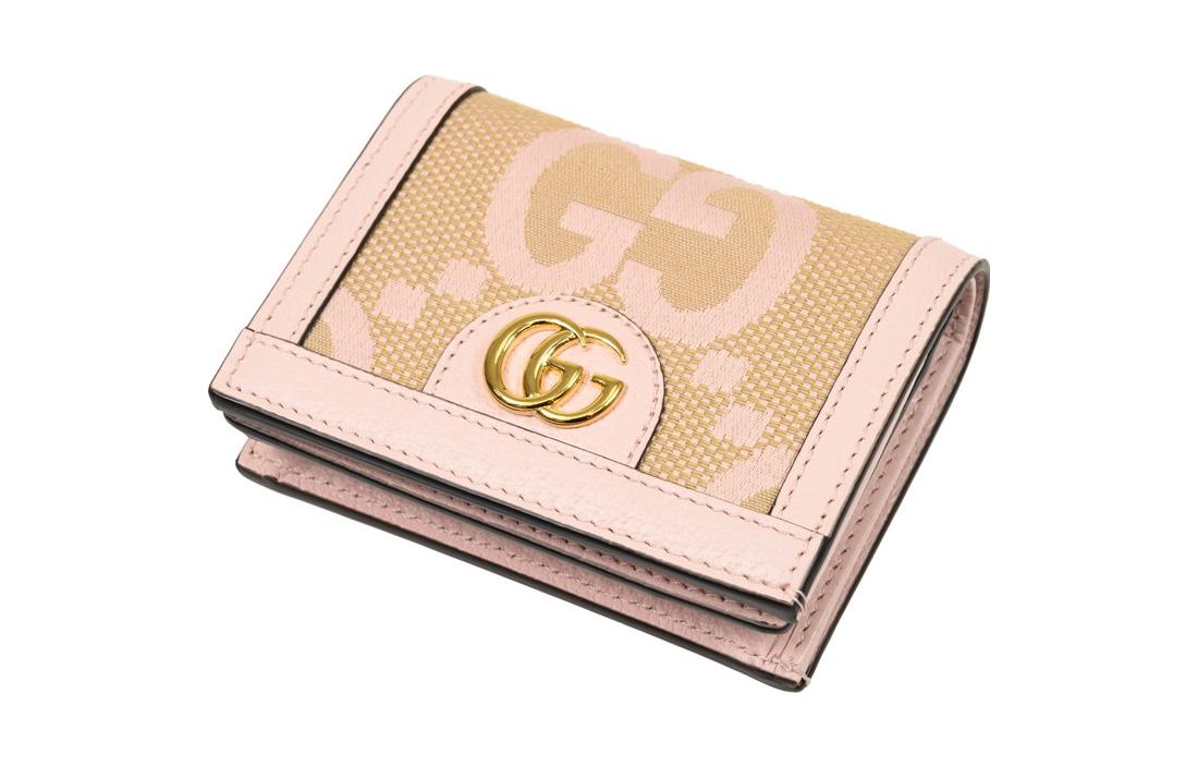 GUCCI Женский кошелек из кожи и ткани Ophidia — фото 3