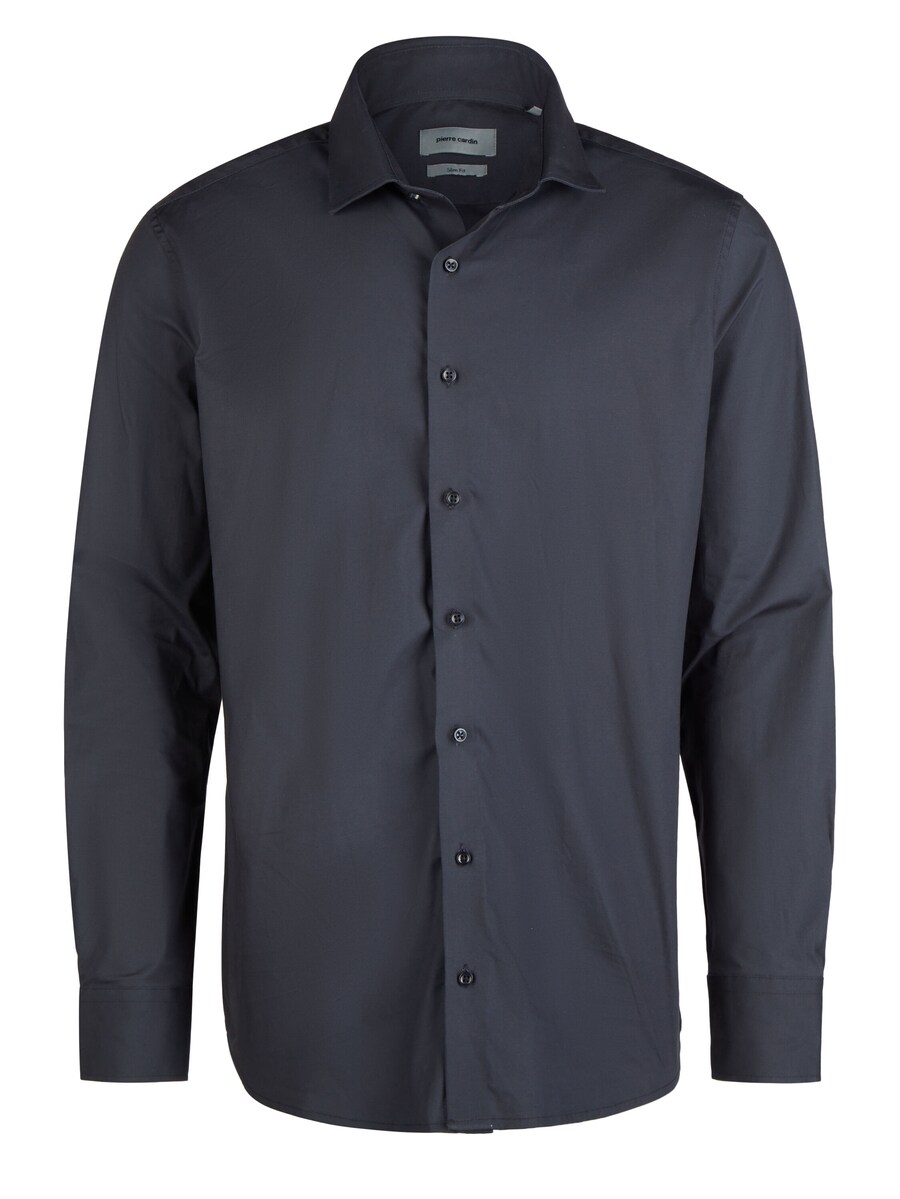 

Рубашка делового кроя Slim Fit PIERRE CARDIN, темно-синий
