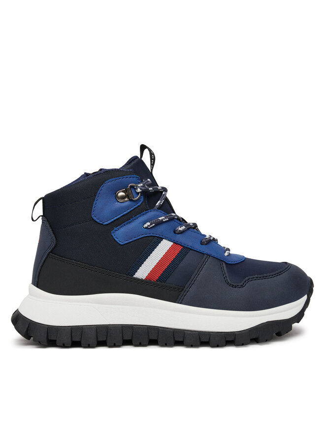 

Ботинки на шнуровке T3B9-33680-1696A S Tommy Hilfiger, синий