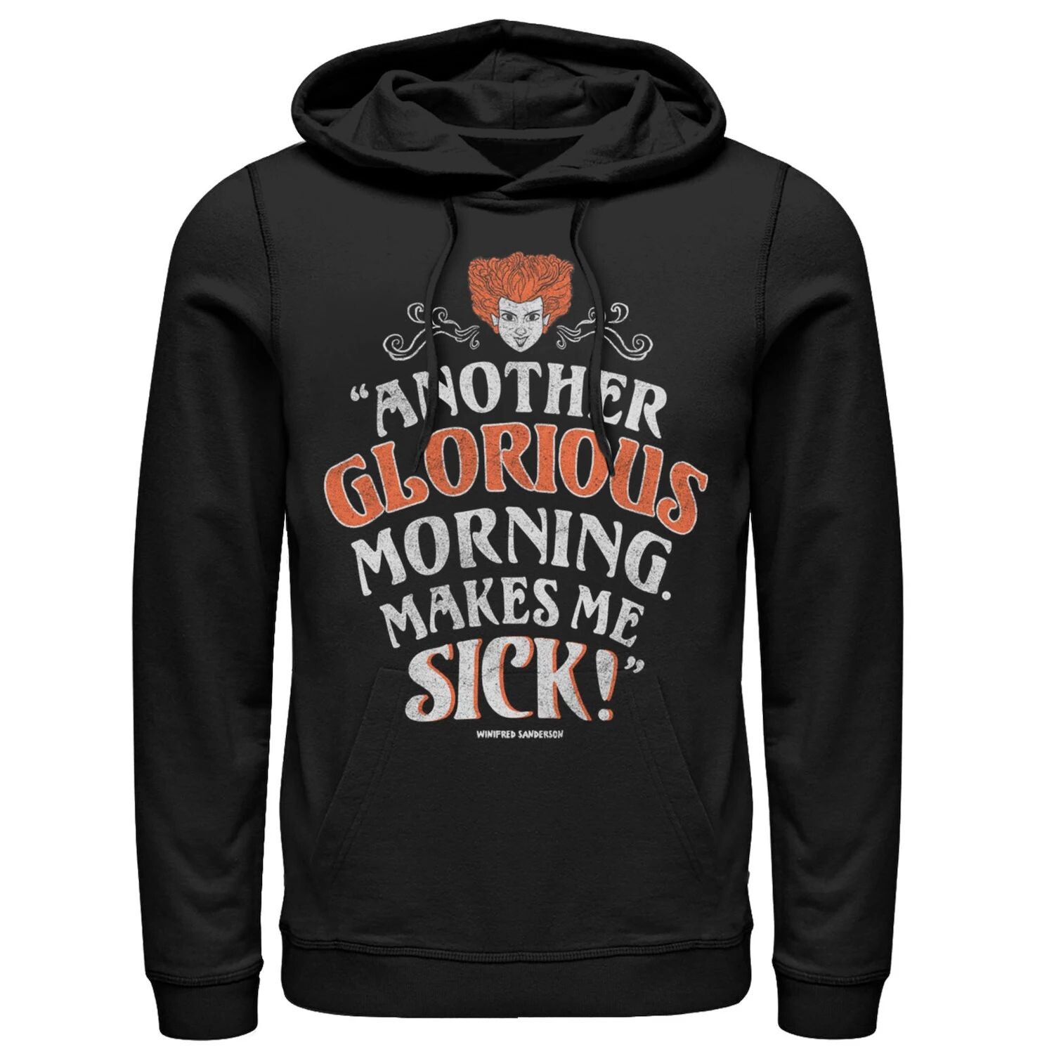 

Мужская толстовка Disney Hocus Pocus Another Glorious Morning Makes Me Sick Licensed Character