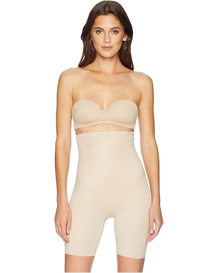 

Женское корректирующее белье Miraclesuit Tummy Tuck High-Waist Thigh Slimmer Miraclesuit Shapewear, Nude