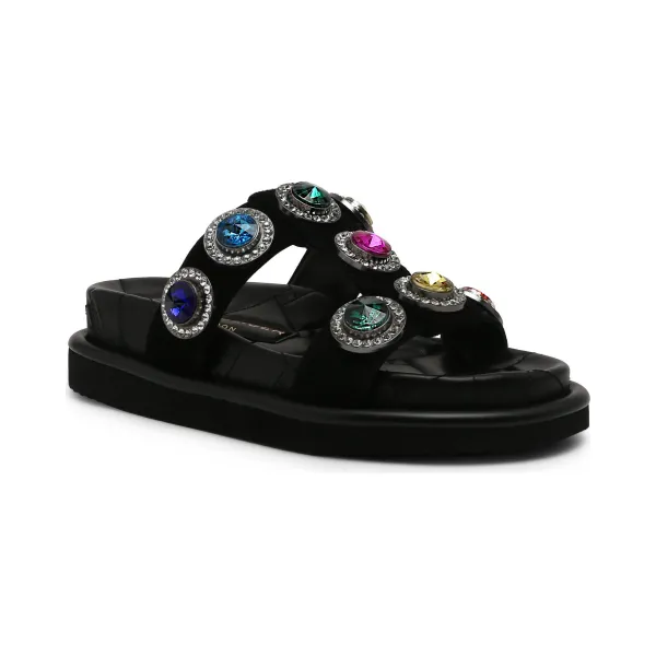 Тапочки Orson с добавлением кожи Kurt Geiger, черный