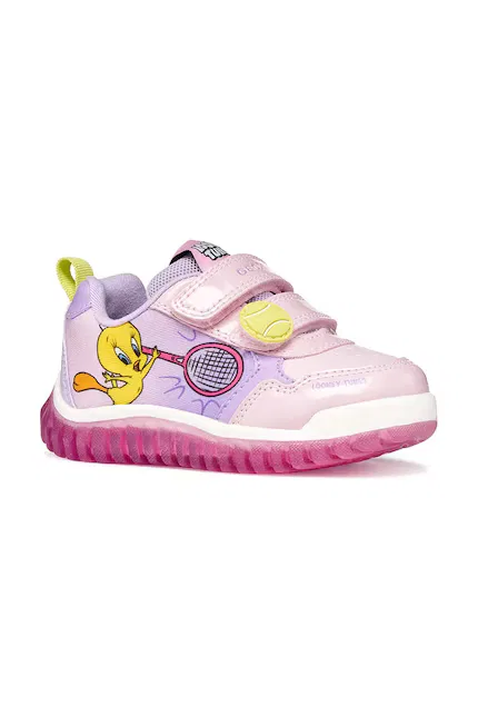 Кроссовки детские LIGHTYLOO x Looney Tunes Geox, розовый