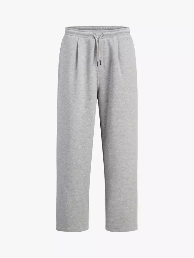 Детские спортивные брюки Stevan на завязках, светло-серые Jack & Jones
