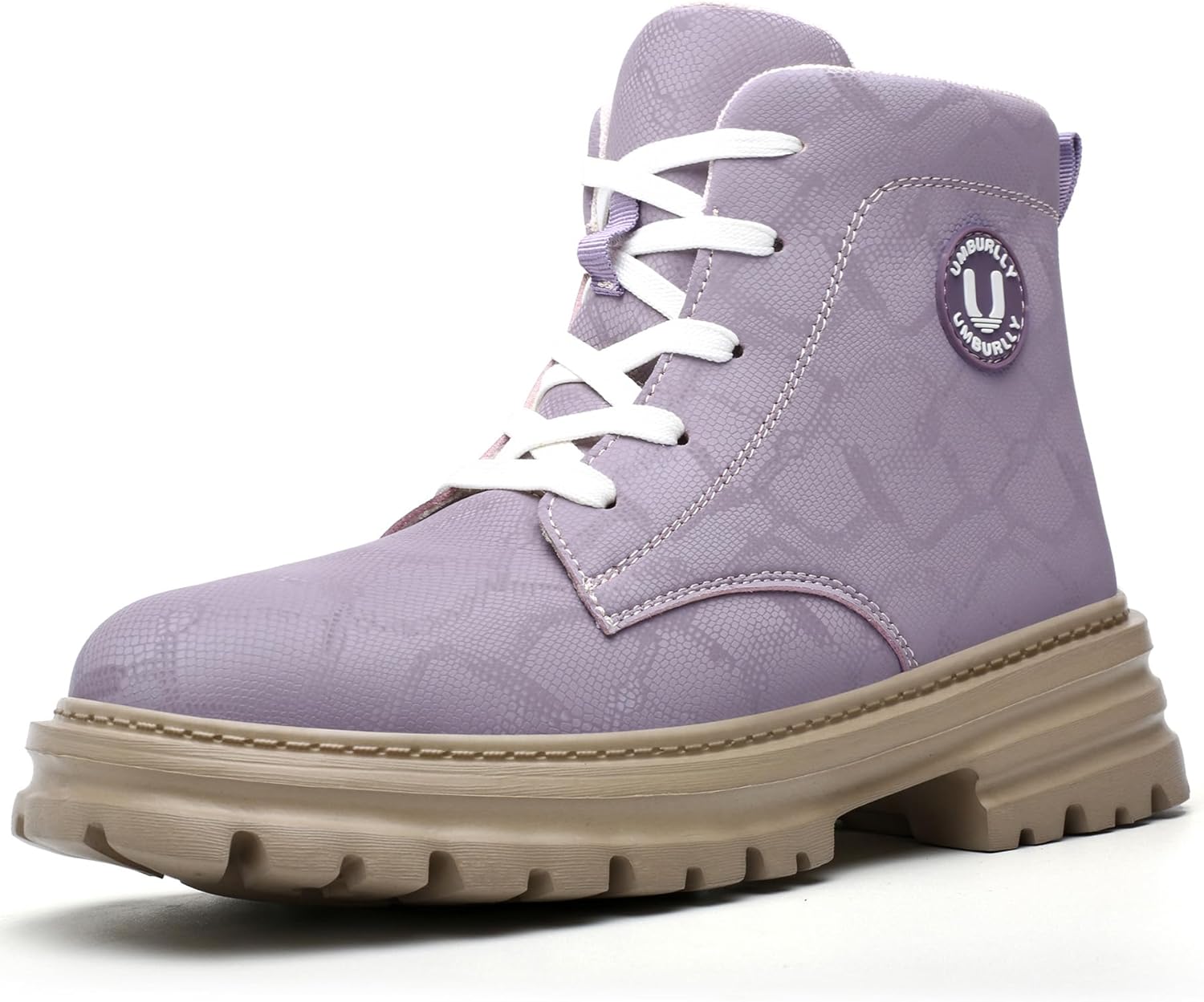 

Ботинки Hogent с стальным носком для женщин и мужчин - легкие и дышащие - идеальны для строительства и склада, светло-фиолетовый