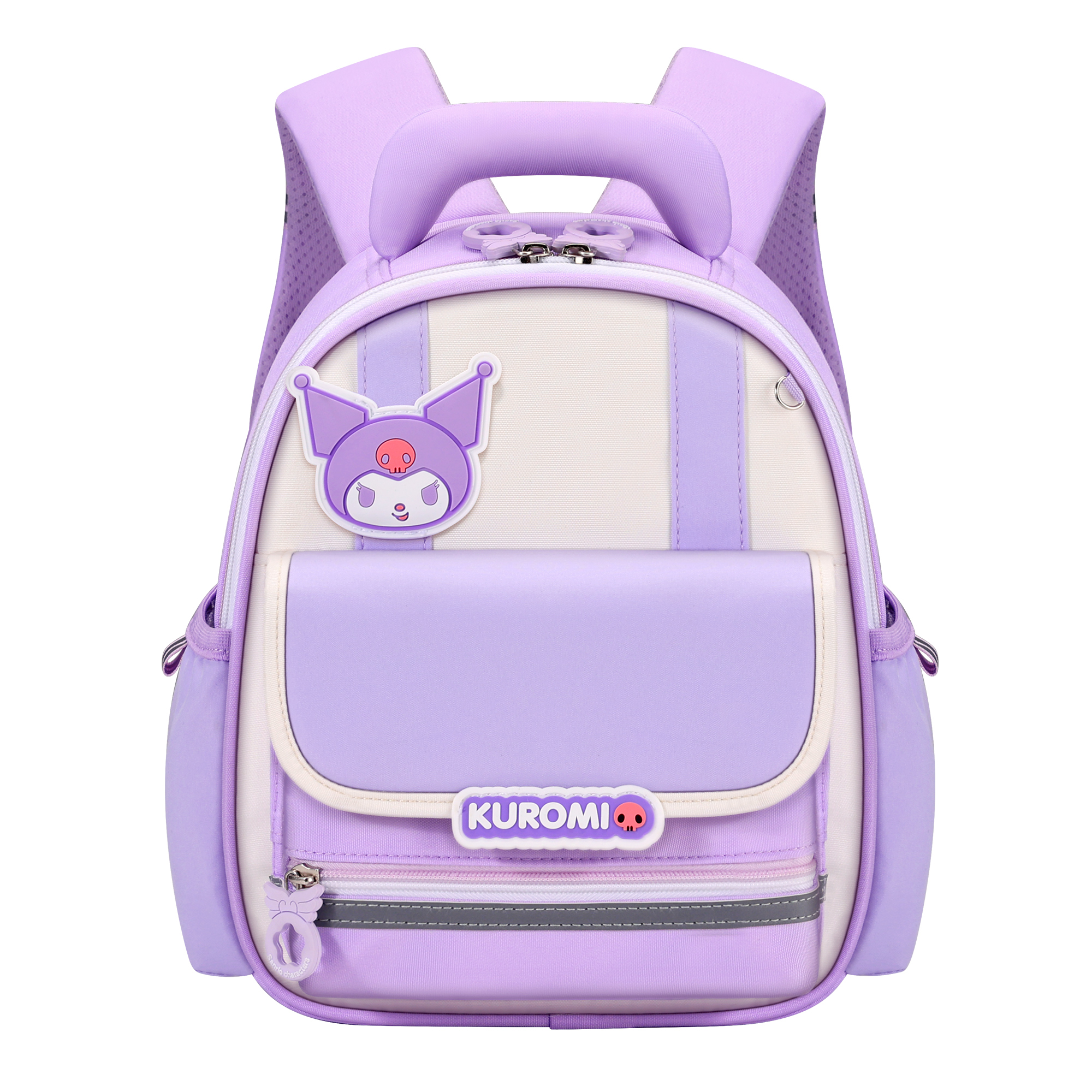 

Sanrio Куроми Мелоди рюкзак школьный детский фиолетовый розовый, Kuromi Purple