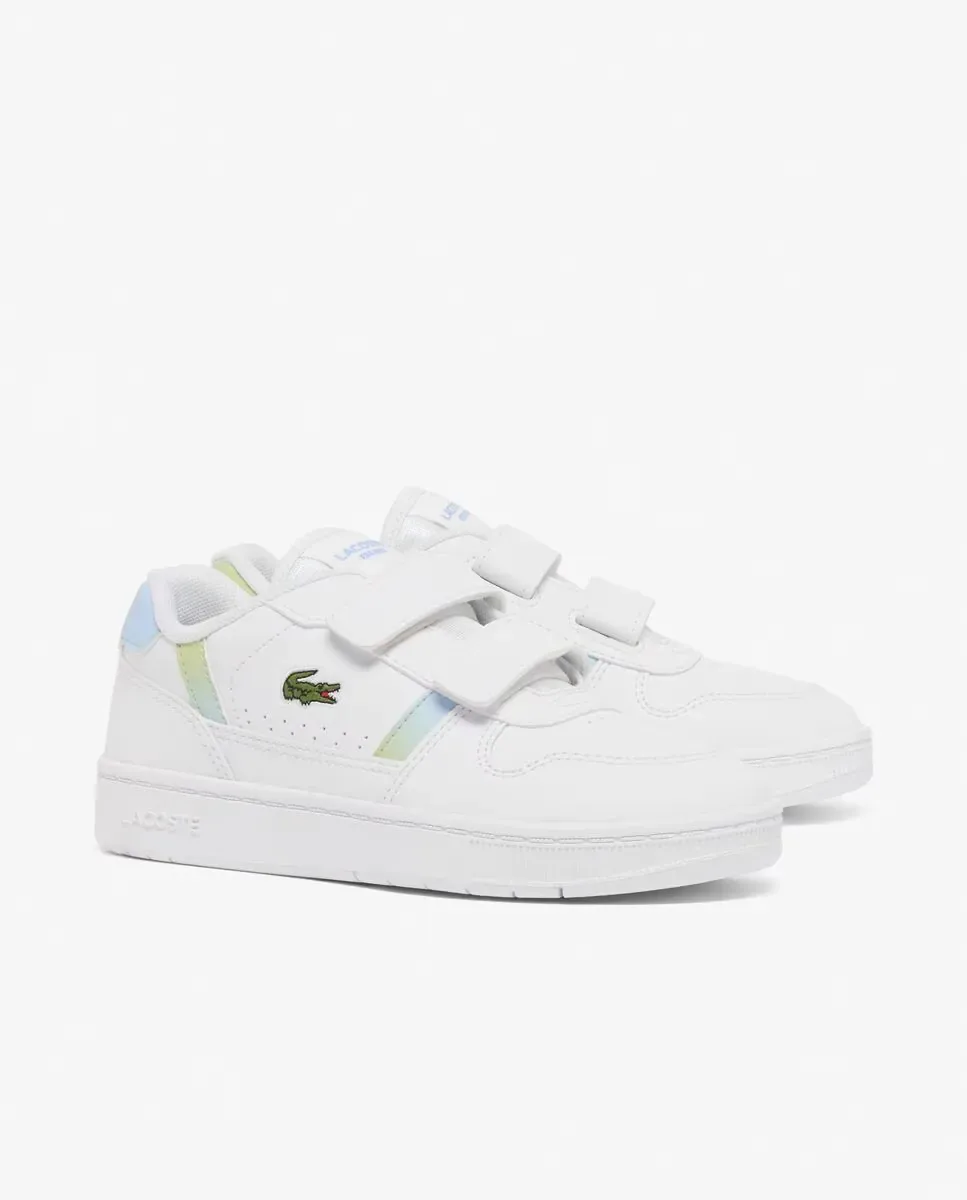 Lacoste Детские унисекс кроссовки T-Clip, набор унисекс белого цвета — фото 3