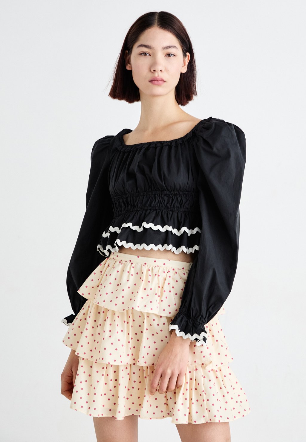 

Блуза SKIPPER TRIM Sister Jane, черный