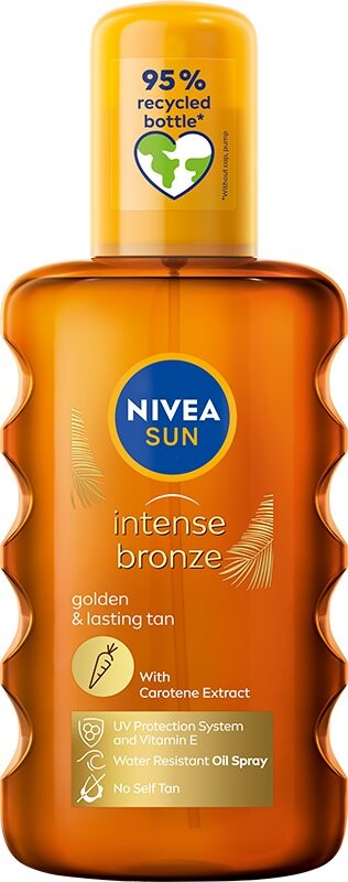 

Nivea, Sun, масло-спрей для загара с каротином, 200 мл Nivea Sun