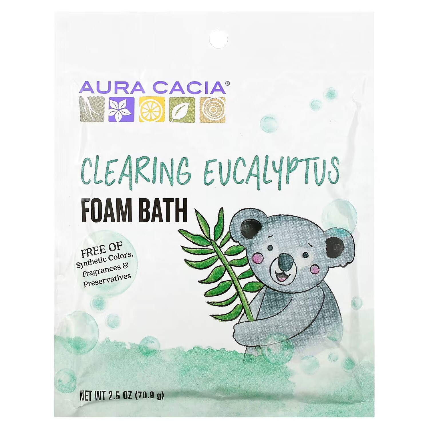 

Пена для ванн Aura Cacia эвкалипт, 70,9 г