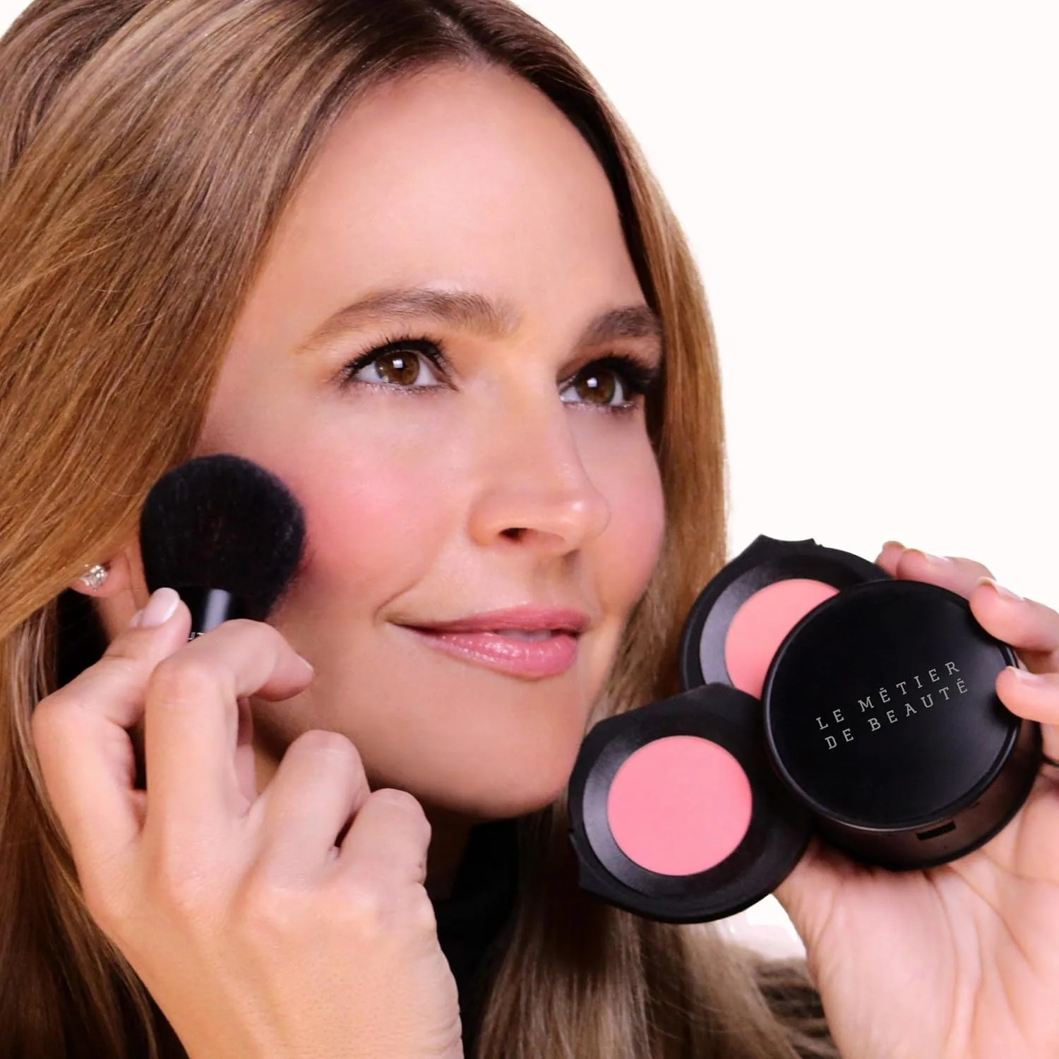 MĒTIER Blush Kaleidoscope, набор из 4 цветов - бархатистая текстура, высокая пигментация и легкость растушевки Le Metier De Beaute, Beige,Pink — фото 4