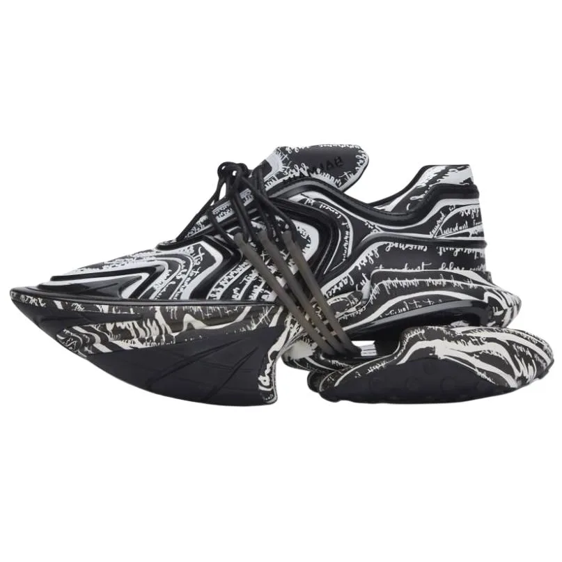 BALMAIN Кроссовки Unicorn Low top мужские черные