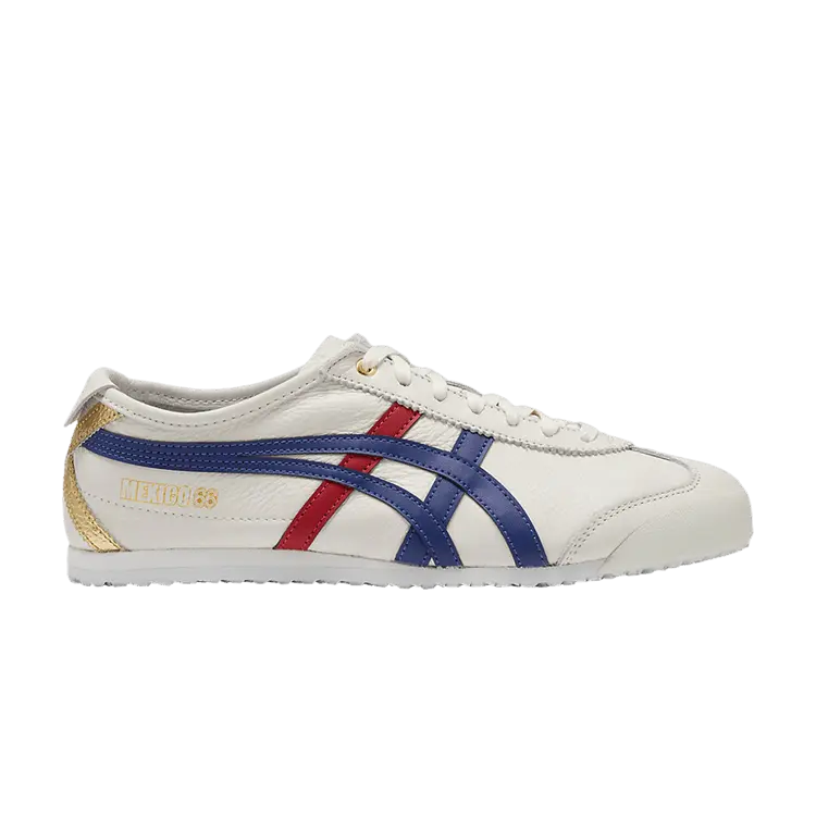 

Кроссовки Onitsuka Tiger Mexico 66 White Dark Blue, белый