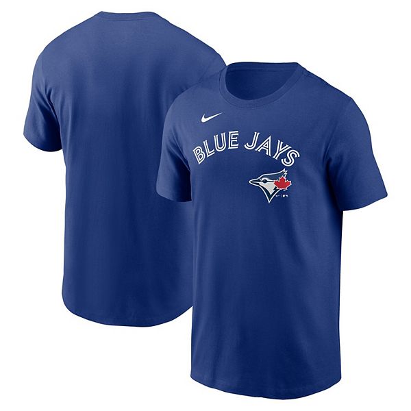 

Футболка мужская royal toronto blue jays fuse wordmark Nike