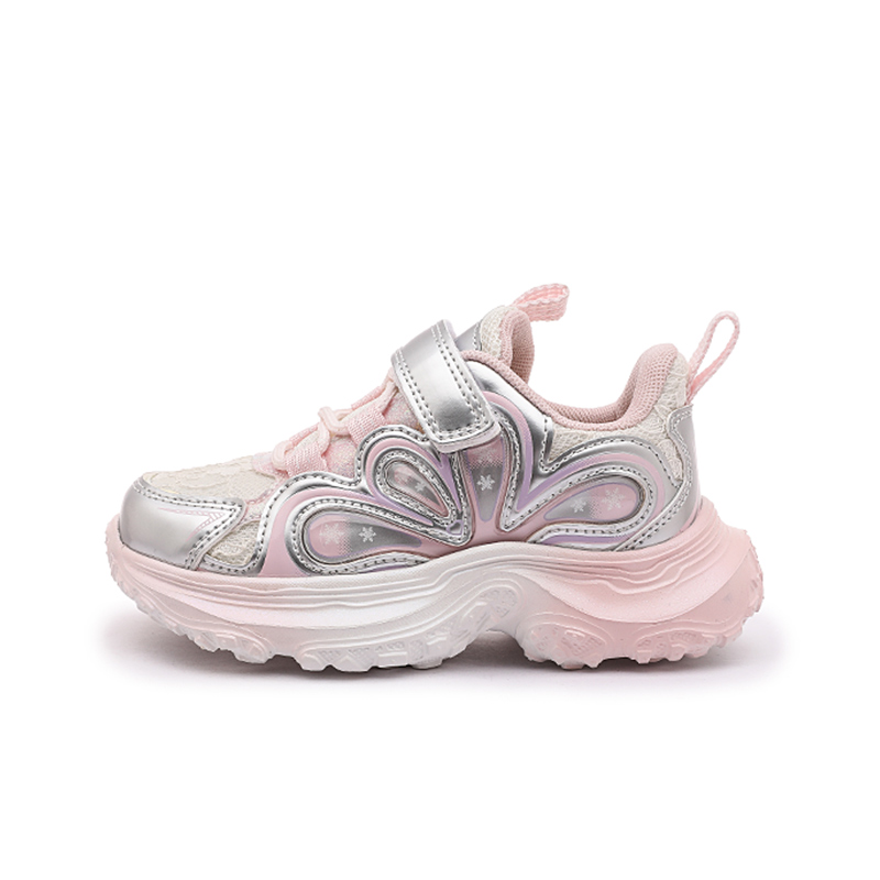 

Нескользящие устойчивые к истиранию низкие детские кроссовки для детей от 3 до 7 лет Disney, серебристо-серый