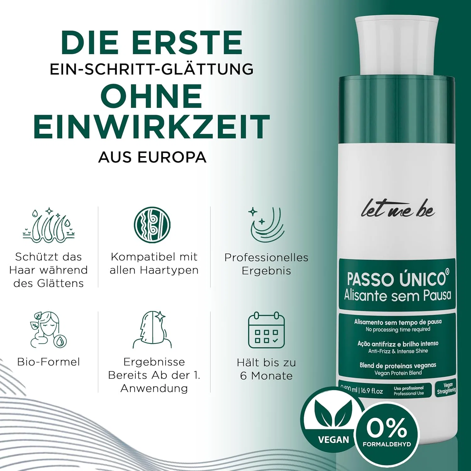 Средство для кератинового выпрямления волос «Brazil Smoothing Product» от Let Me Be Let Me Be — фото 2