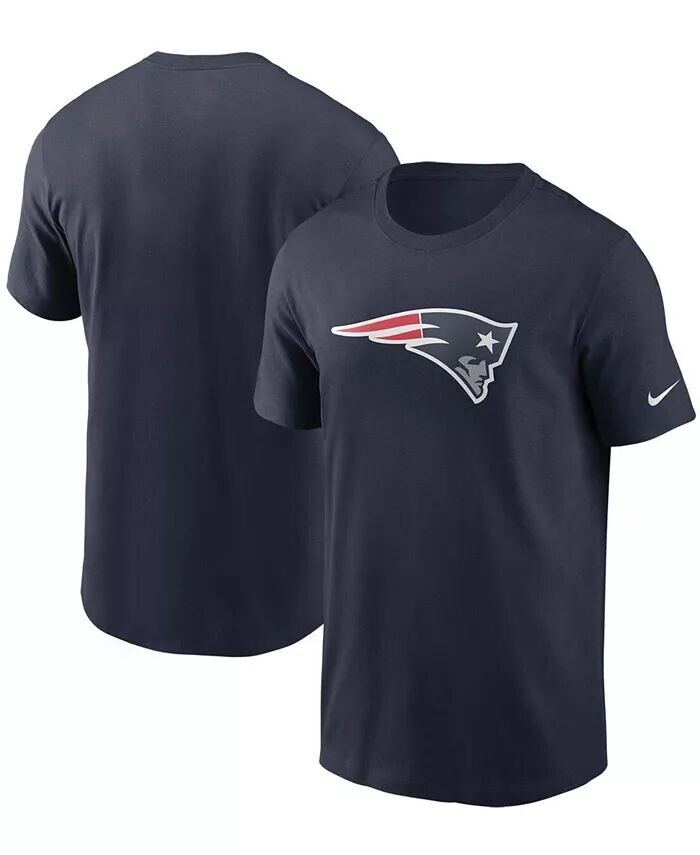 

Мужская темно-синяя футболка с основным логотипом New England Patriots Nike