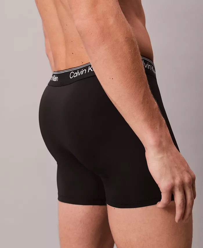 Мужские боксеры Micro Stretch в наборе из 3 штук Calvin Klein — фото 3
