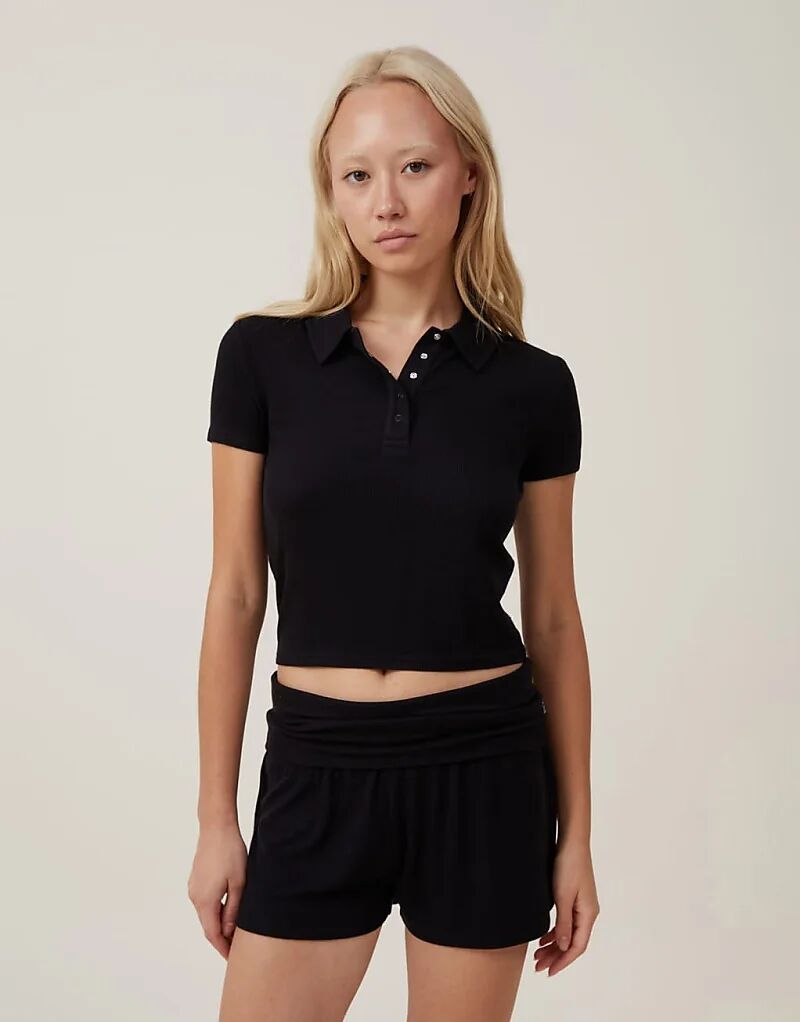 

Шорты-перевертыши Cotton On для сна черного цвета Cotton:On