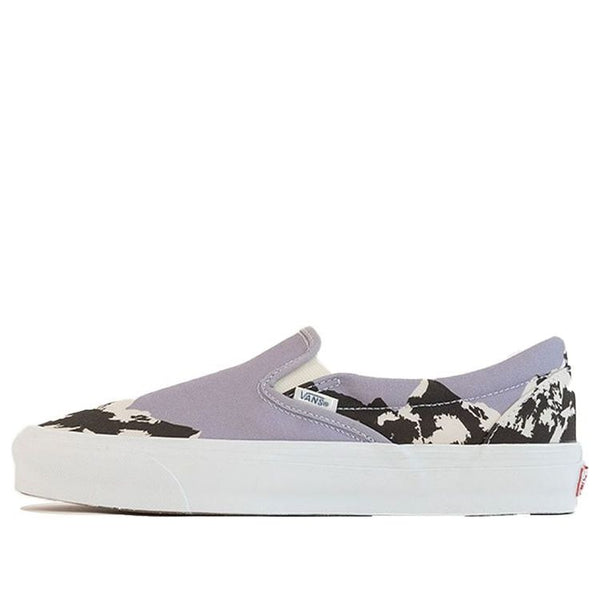 

Кроссовки kith x vault og classic slip-on lx 'mountain range' Vans, фиолетовый