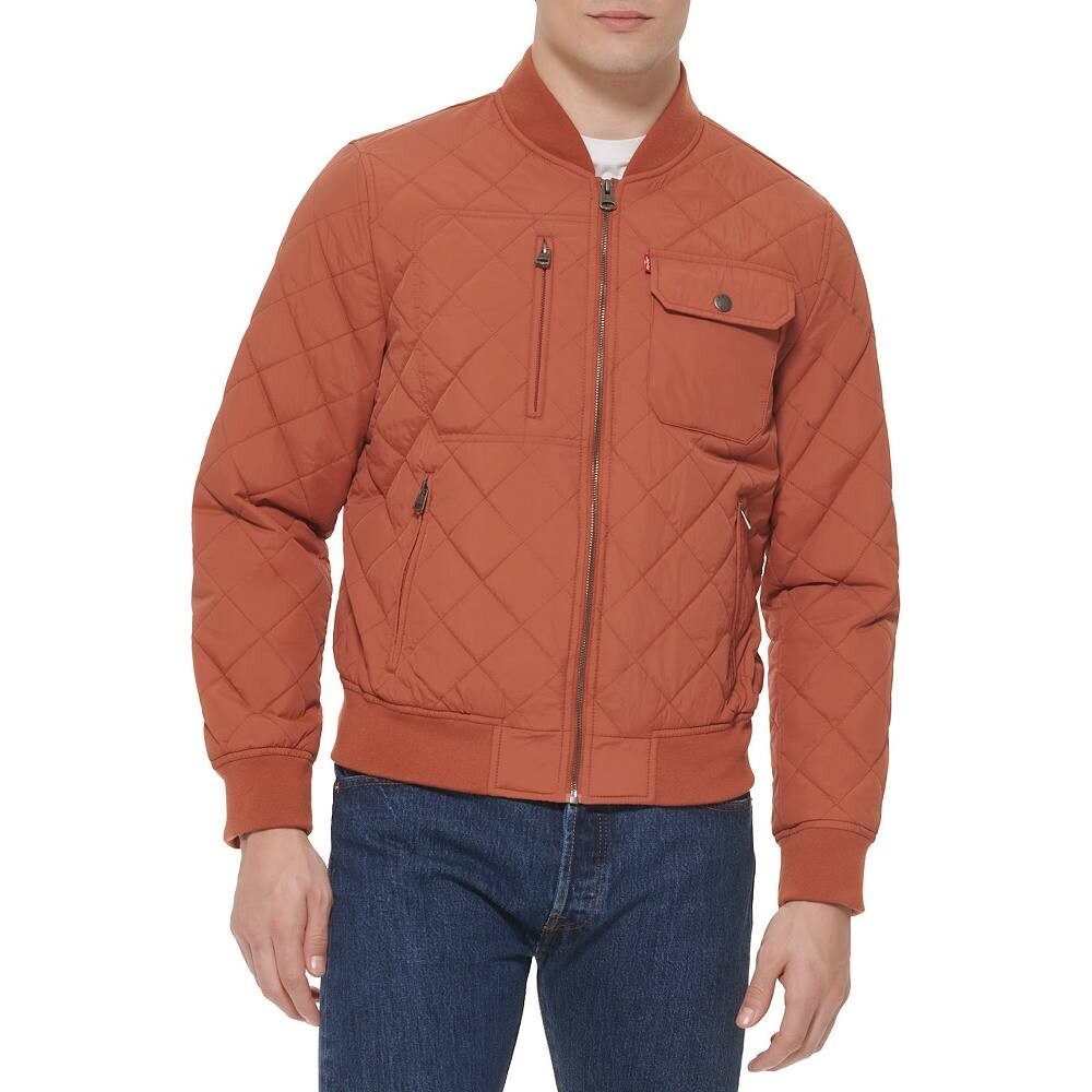 

Мужская стеганая куртка Levi's Diamond, цвет Clay
