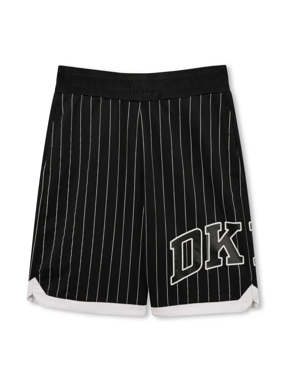 

Шорты в тонкую полоску Dkny Kids, черный