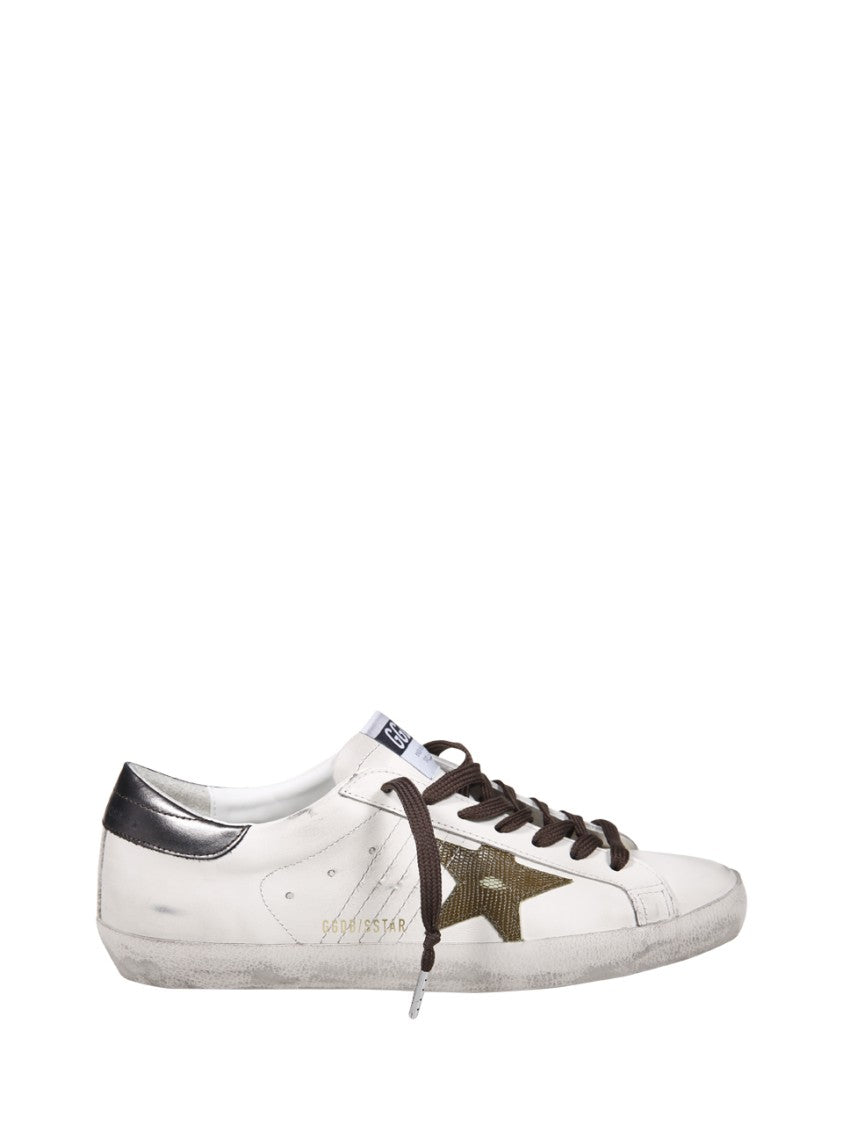 

Суперзвезда Cocco Print Star кроссовки Golden Goose, белый