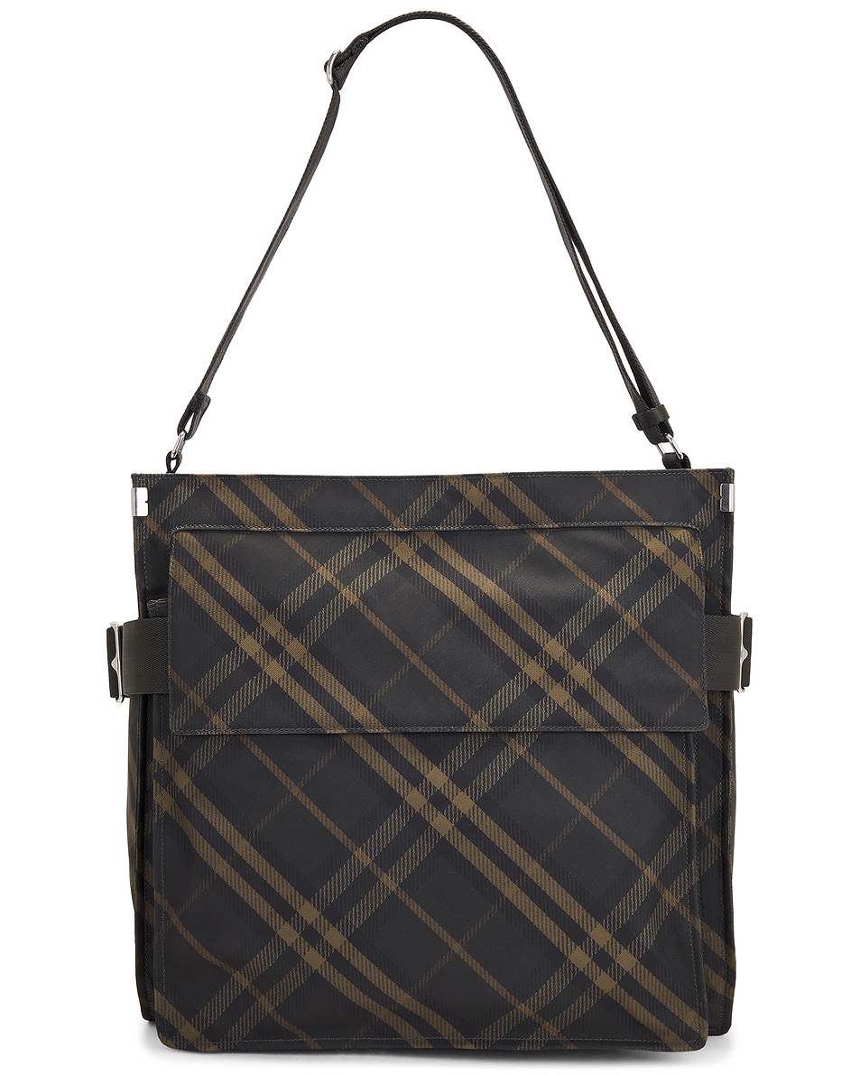 

Тренч-тоут в клетку Burberry, Shadow