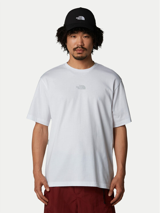 

Футболка свободного кроя Unisex SS Never Stop NF0A8C3A The North Face, белый