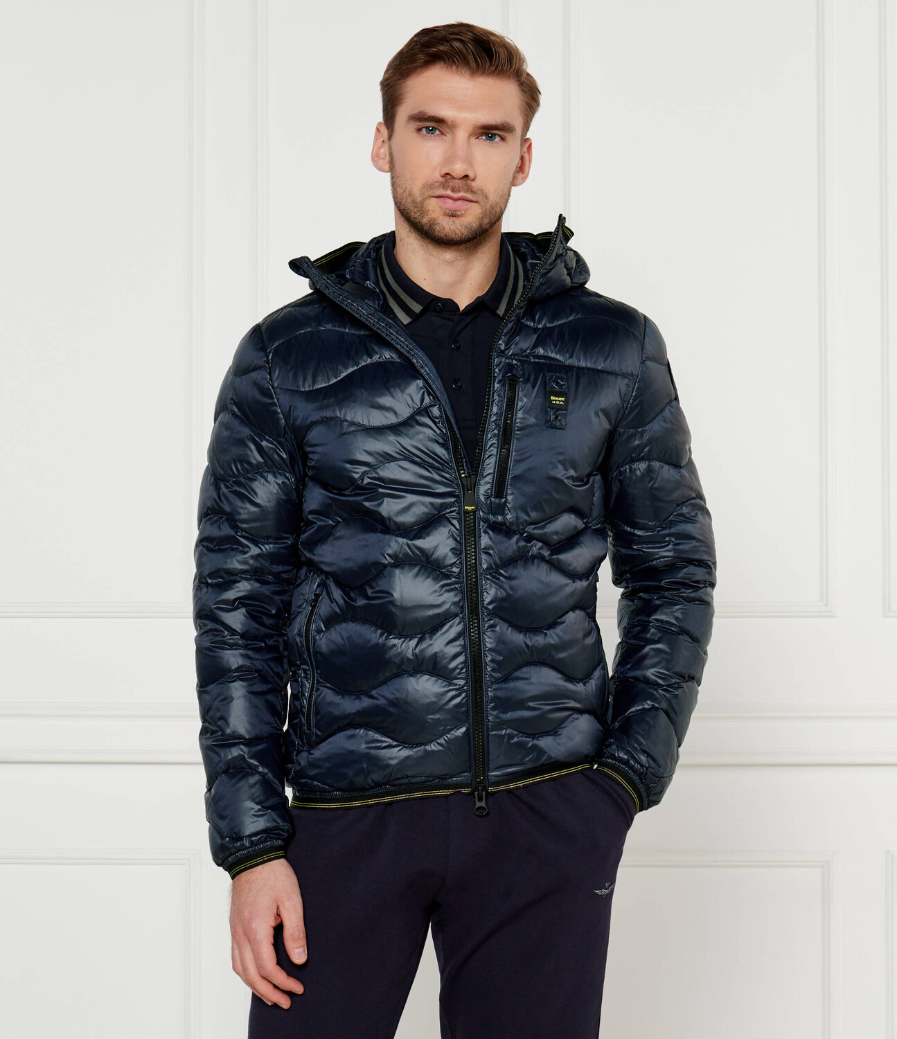 

Куртка BLAUER JOSIAH Regular Fit, темно-синий