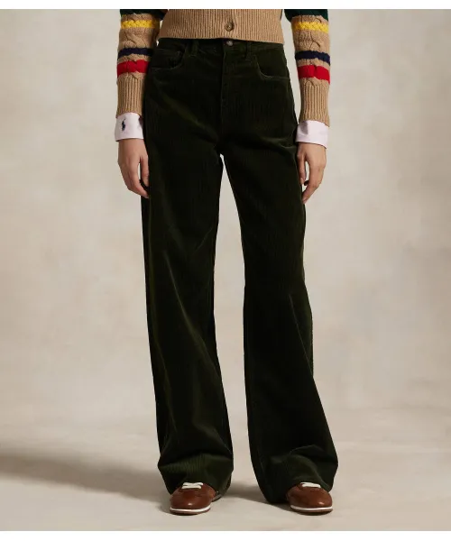 

Вельветовые брюки Relaxed fit Polo Ralph Lauren, зеленый