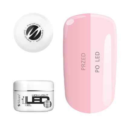 

Гель-лак для ногтей High Light Led French Pink 100 г Silcare