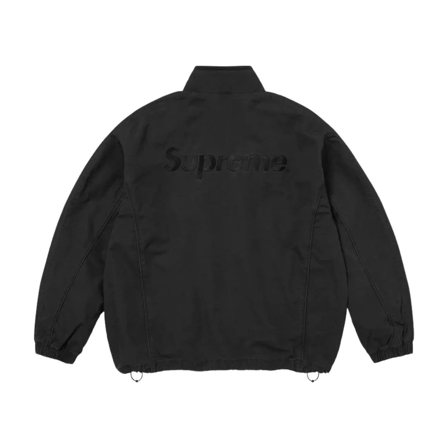 Спортивная куртка Supreme x Umbro SS26 из хлопка рипстоп, цвет «черный» — фото 3