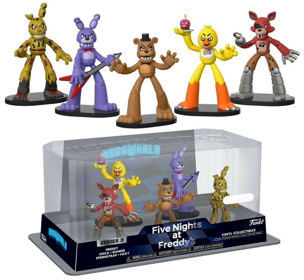 

Funko Five Nights at Freddy's, коллекционная фигурка, Five Nights at Freddy's, Чика, Бонни, Фредди, Фокси, Спрингтрап Funko POP!