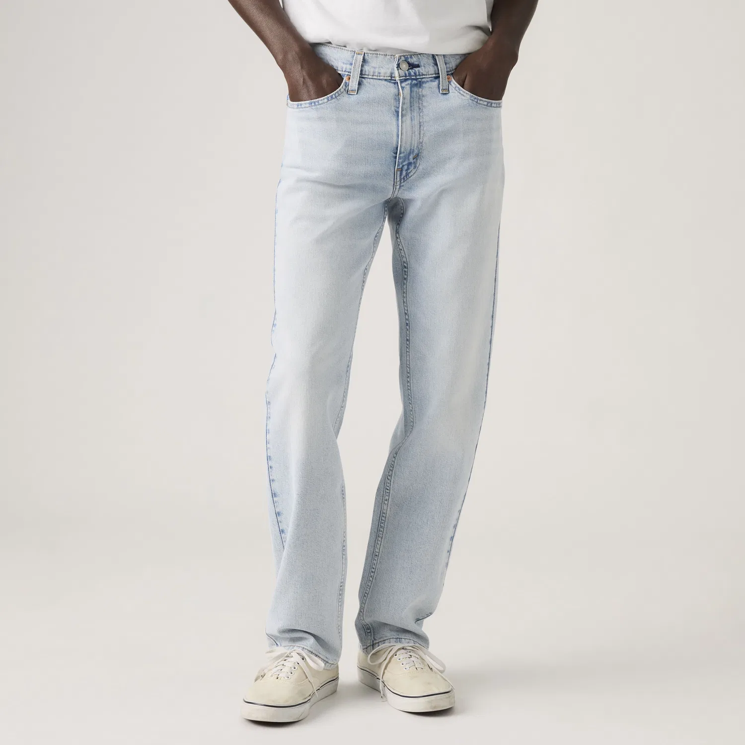 Прямые мужские джинсы 514 Levi's, Light Wash — фото 2