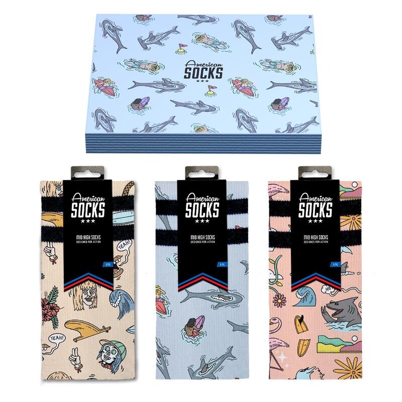 

Велосипедные носки American Socks, синий