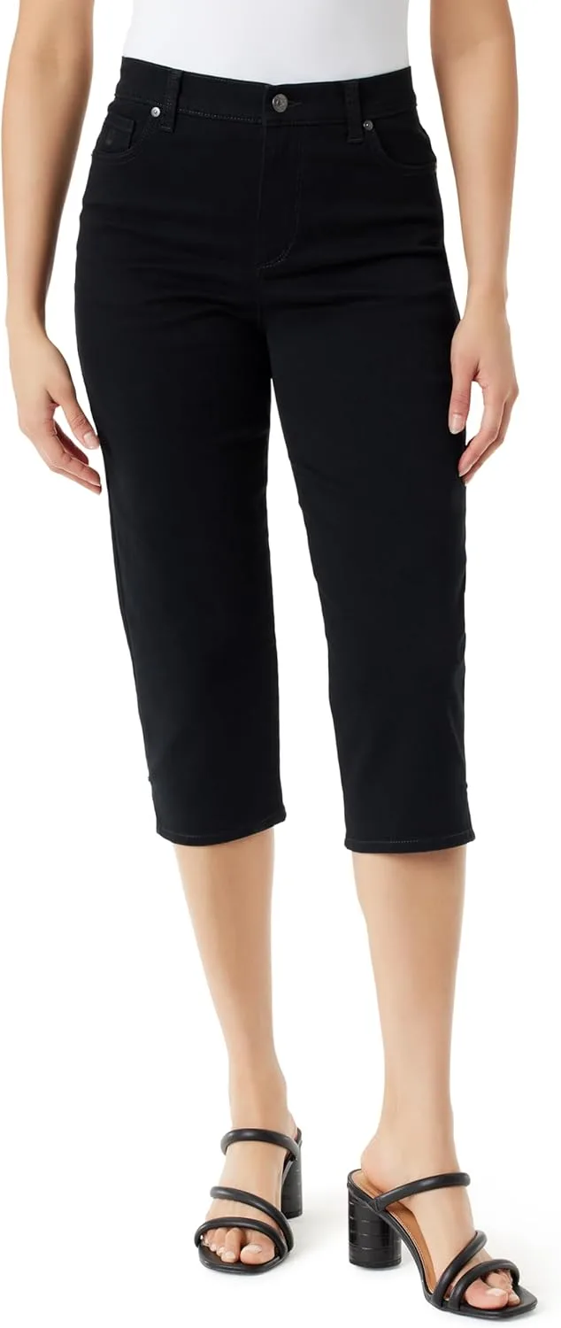 

Gloria Vanderbilt женские джинсы Amanda Capri с высокой посадкой