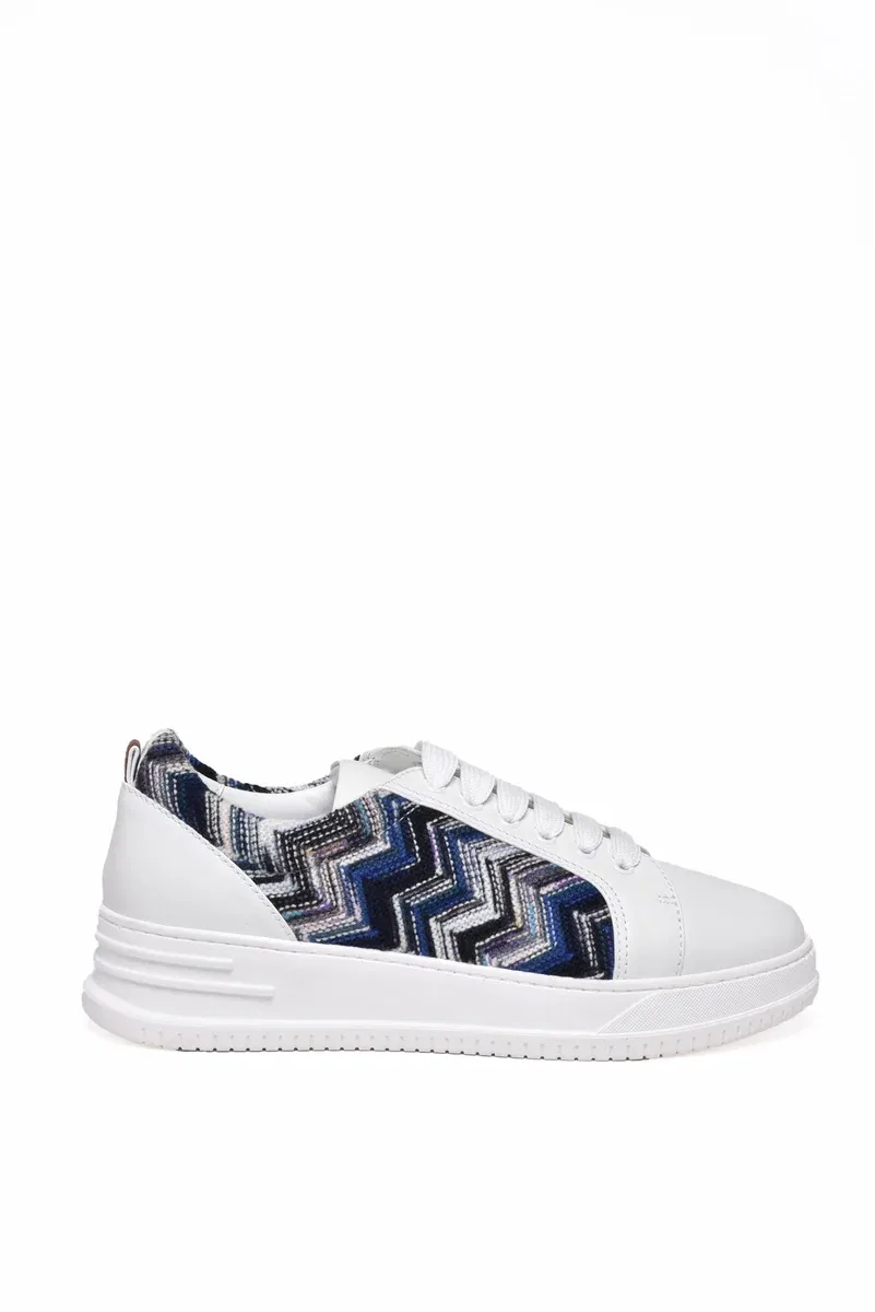 Missoni Кроссовки Alex из ткани/замши - белые