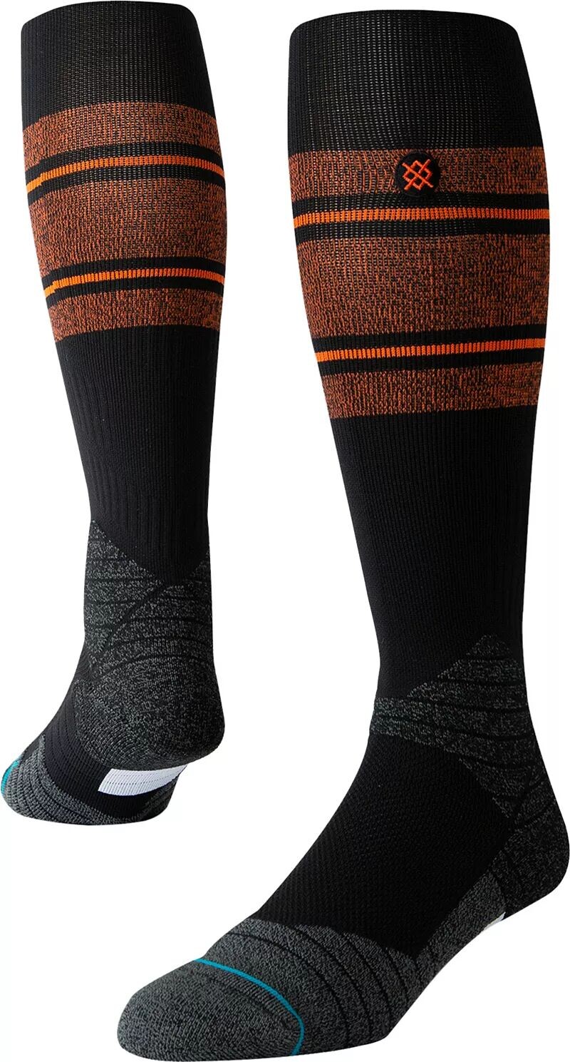 

Бейсбольные носки Stance для взрослых MLB Diamond Pro Stripe, оранжевый/черный