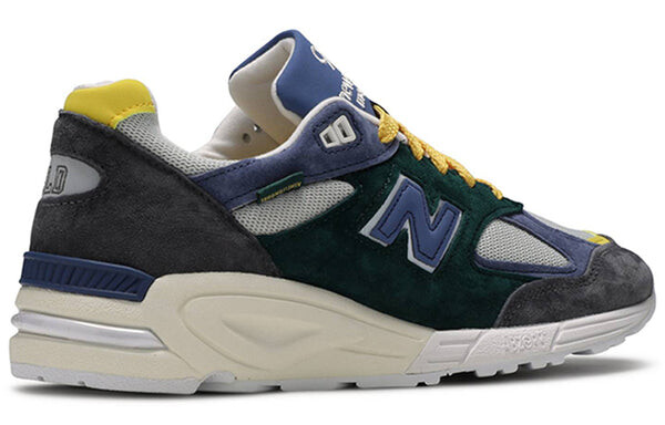 Кроссовки x aime leon dore 990v2 сделано в сша New Balance, желтый — фото 4