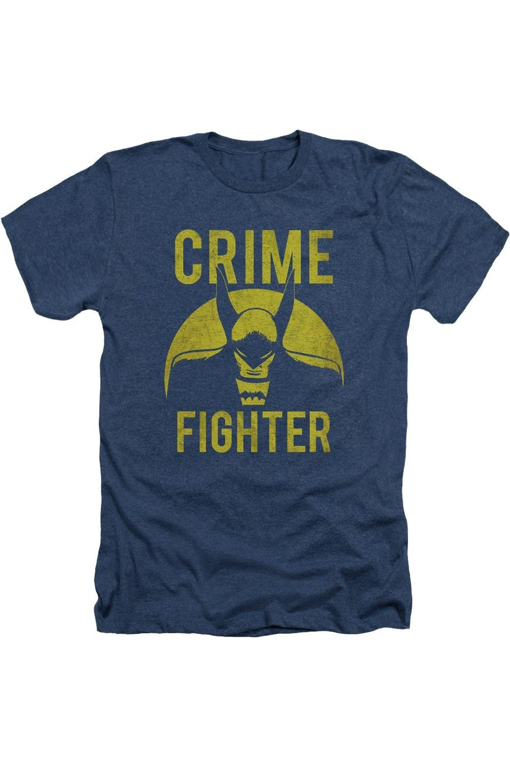 

DC Comics Fight Crime Adult Heather Tee / Футболка Gildan, темно-синий