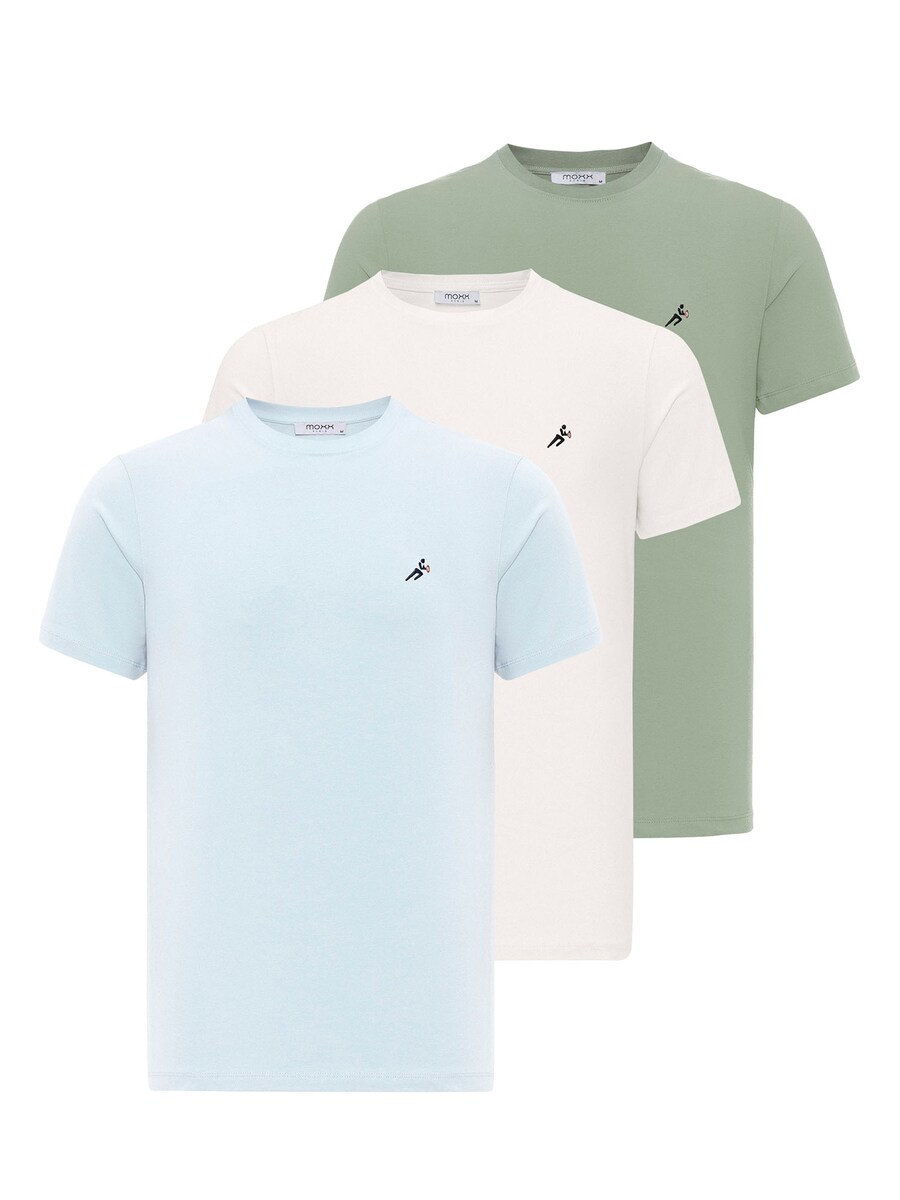 

Рубашка Moxx Paris, цвет Turquoise/Green/White
