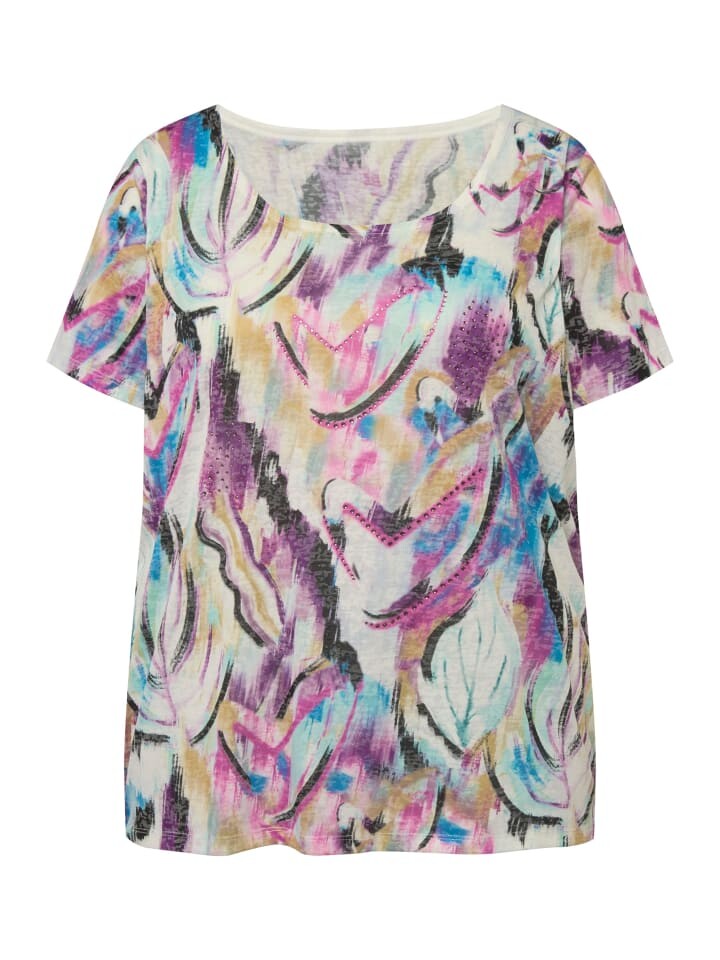 

Футболка MIAMODA, цвет multicolor