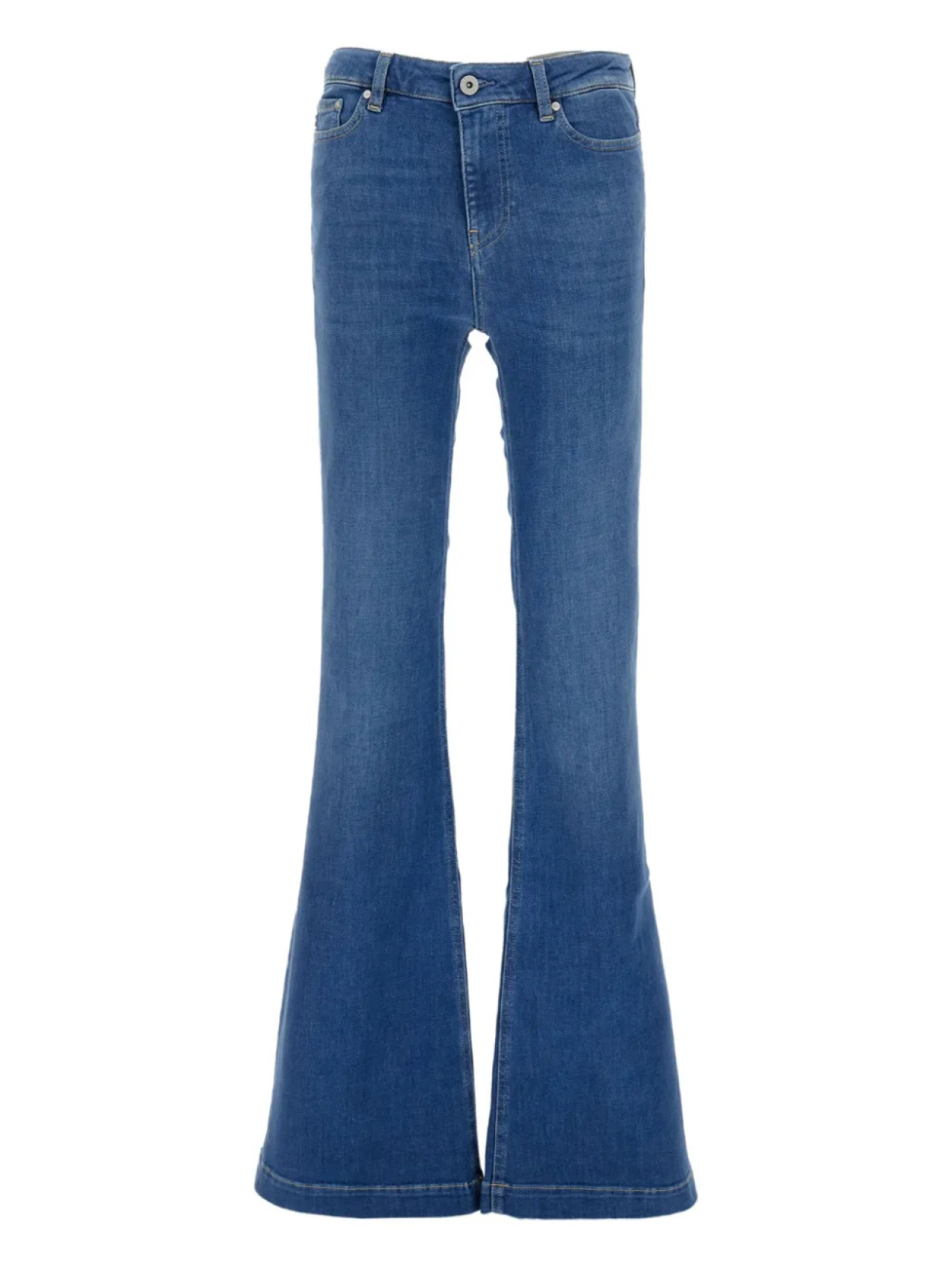 

Расклешенные джинсы AG Jeans, синий