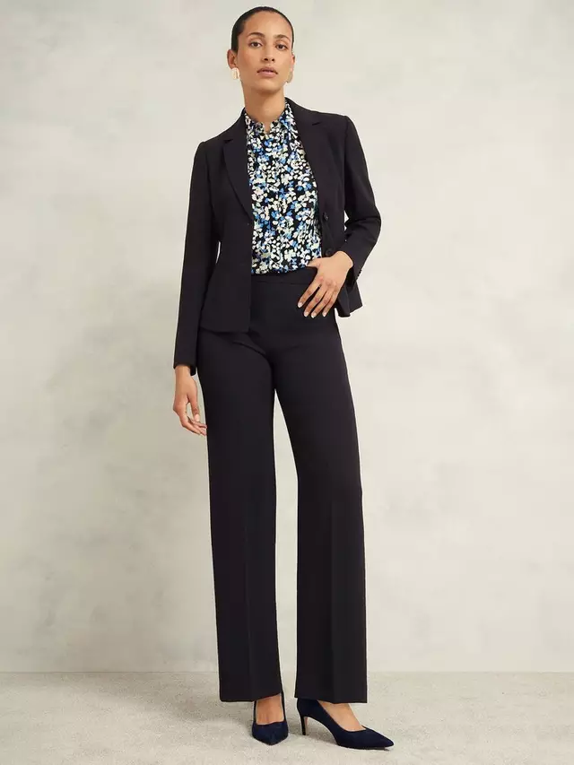 

Брюки Hobbs Mel Wide Leg, темно-синий