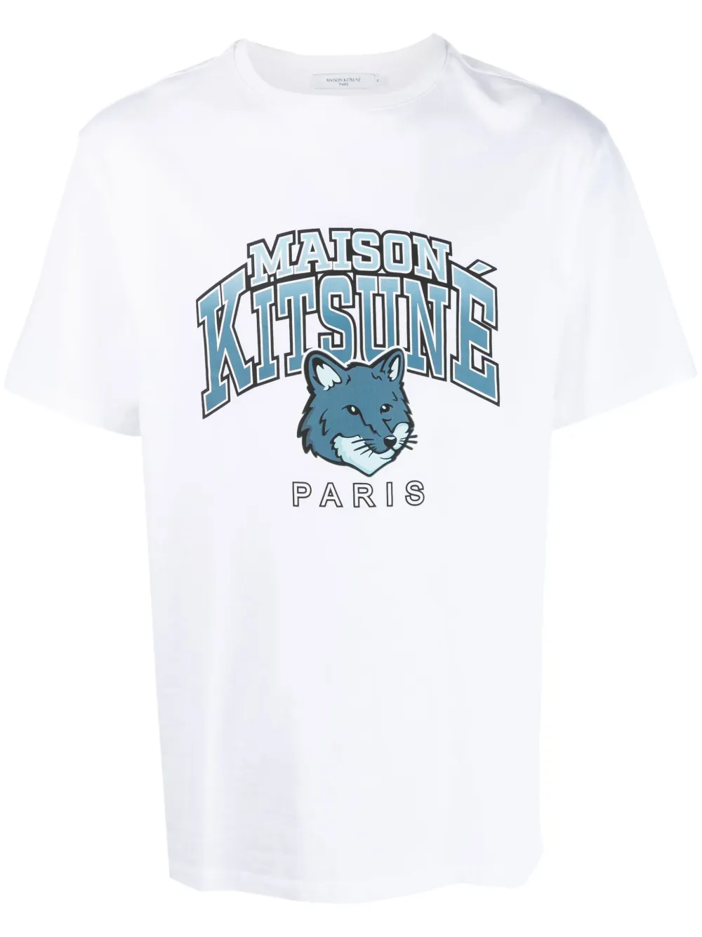 

Футболка с логотипом Maison Kitsuné, белый