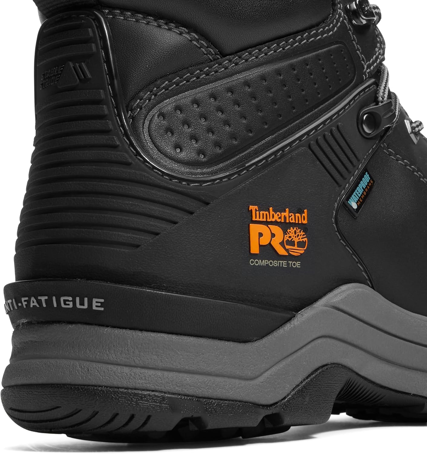 Timberland PRO мужские Hypercharge 6 дюймовые рабочие ботинки с композитным защитным носком и водонепроницаемостью, Black — фото 3